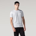 CAMISETA PUMA ESS SMALL PUMA LOGO CINZA/PRETO