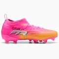 Chuteira de Campo Infantil Puma Neymar Future 9 Match Jr ROSA/AMARELO