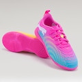 Chuteira Futsal Infantil Puma Neymar Future 9 Play ROSA/AMARELO