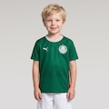 Camisa do Palmeiras I 26/27 Torcedor Puma Infantil VERDE/BRANCO