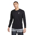 Camiseta UV Nike Long Hydroguard SWSP23 PRETO