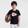 Camiseta NFL Chiefs Logo Infantil PRETO
