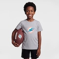 Camiseta NFL Miami Dolphins Logo NF053 CINZA MESCLA