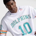 Camiseta NFL Player Hill NF278 Dolphins Masculina BRANCO