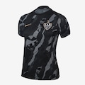 Camiseta do Atlético Mineiro 26/27 Pré-jogo Nike Feminina PRETO/CINZA