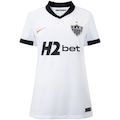 Camisa do Atlético MG II 26/27 Nike Torcedor Feminina BRANCO/PRETO