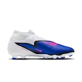 Chuteira de Campo Nike Phantom 6 High Academy AZUL/BRANCO