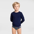 Sunga Speedo Tradicional Fish Infantil AZUL