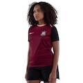 Camisa do Corinthians 26/27 Treino Nike Feminina VINHO/LARANJA