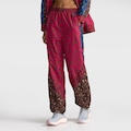CALCA FARM  NYLON LEOPARDO BEX ROSA/MARROM
