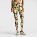 Calça Legging Farm Tringulo Bananas Feminina MARROM/AMARELO