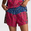 Short Farm Nylon Leopardo Bex Feminino ROSA/AZUL