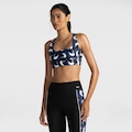 Top Farm Cruzado Tuca Tropical Feminino AZUL ESC/BRANCO
