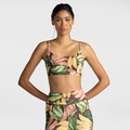 Top Farm Nadador Bananas Pintadas Feminino MARROM/AMARELO