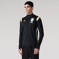 JAQUETA DRIL TOP CBF TREINO II 26 MASC PRETO/AMARELO