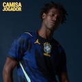 Camisa Brasil Nike Jordan II 2026/27 Jogador Masculina AZUL/PRETO
