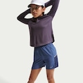 Opção de cor AZUL ESCURO de Bermuda Nike Miler Infantil