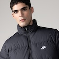 BLUSAO LS NIKE M SF CLUB PUFFER PRETO/BRANCO