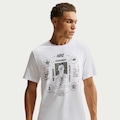Camiseta Nike Train Mind Masculina BRANCO/CINZA CLARO