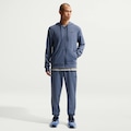 Jaqueta Nike UV Fleece Masculina AZUL ESC/PRETO