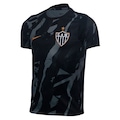 Camisa do Atletico-MG Pré Jogo 26/27 Nike Infantil PRETO/CINZA