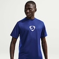 CAMISA NIKE ACADEMY MASC AZUL ESC/BRANCO