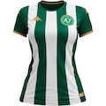 Camisa da Chapecoense I 26/27 Torcedor Kappa Feminina VERDE/BRANCO