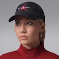 Boné Adulto Nike Jordan Club Script Aba Curva PRETO/VERMELHO