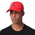 Boné Adulto Nike Jordan Club Script Aba Curva VERMELHO/PRETO