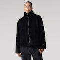 BLUSAO LS NIKE W NSW ESSNTL SHERPA PRETO/BRANCO