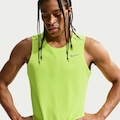 Camiseta Regata Dri-FIT Nike Miler Masculina VERDE CLARO
