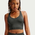 Regata Nike Dri-FIT Pro Seamless Feminina CINZA ESCURO