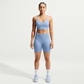 Shorts Nike Pro Sem Costura Feminino AZUL CLARO