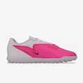 Chuteira Society Adulto Nike Phantom 6 Low Club T BRANCO/ROSA