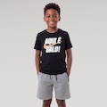 CAMISETA ATLETICO MG VERBIAGE TEE JUV PRETO