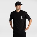 Camiseta Fanatics MLB Pocket Logo Masculina PRETO