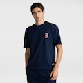 Camiseta Fanatics MLB Pocket Logo Red Masculina AZUL ESCURO