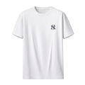 Camiseta Fanatics Major League Baseball Pocket Logo Fit New York Yankees Infantil BRANCO