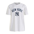Camiseta Fanatics Major League Baseball Wordmark Print New York Yankees Infantil BRANCO