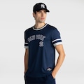 Camiseta Fanatics Major League Baseball Embroidery New York Yankees Masculina AZUL ESCURO