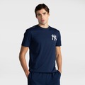 Camiseta Fanatics Major League Baseball Textured Print New York Yankees Masculina AZUL ESCURO