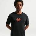 CAMISETA NIKE M NK DF  STD AERO PRETO/VERMELHO