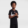 Camisa do Corinthians Swoosh Tee Infantil PRETO