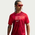 CAMISA TURQUIA I 26 TORCEDOR MASC VERMELHO/VINHO