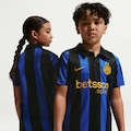 Camisa Inter de Milão I 26/27 Nike Torcedor Infantil AZUL/PRETO
