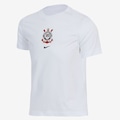 Camiseta do Corinthians Nike Crest Infantil BRANCO