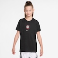 Camiseta do Corinthians Nike Crest Infantil PRETO