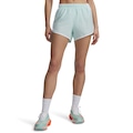 SHORTS UNDER ARMOUR FLY BY 3 TURQUESA