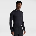 CAMISETA ML UNDER ARMOUR HG ARMOUR PRETO/BRANCO