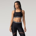 TOP UNDER ARMOUR HEATGEAR HIGH PRETO/BRANCO